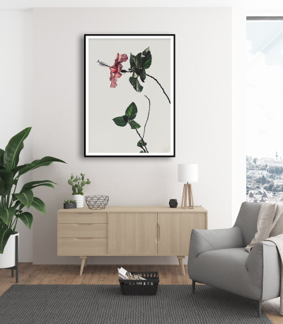 Εκτύπωση σε Αφίσα Χαρτί Floral