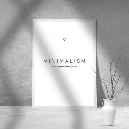 Εκτύπωση σε Αφίσα Χαρτί Minimalism