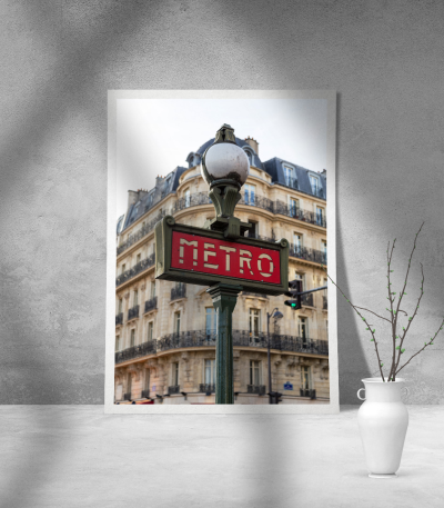 Εκτύπωση σε Αφίσα Χαρτί Metro