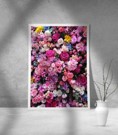 Εκτύπωση σε Αφίσα Χαρτί Flowers