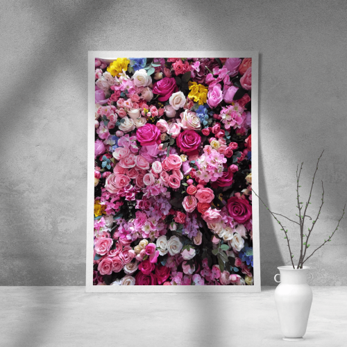 Εκτύπωση σε Αφίσα Χαρτί Flowers