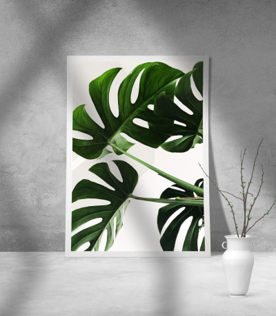 Εκτύπωση σε Αφίσα Χαρτί Green Leafs