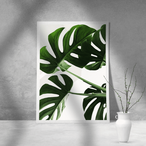 Εκτύπωση σε Αφίσα Χαρτί Green Leafs