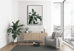 Εκτύπωση σε Αφίσα Χαρτί Minimal Leafs