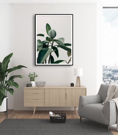 Εκτύπωση σε Αφίσα Χαρτί Minimal Leafs