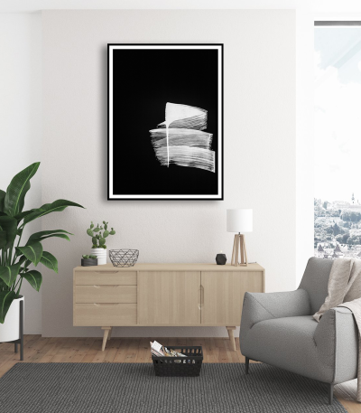 Εκτύπωση σε Αφίσα Χαρτί Brush Paint