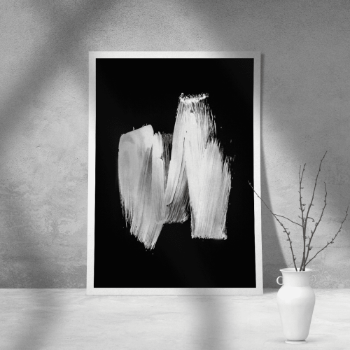 Εκτύπωση σε Αφίσα Χαρτί Brush Paint 2