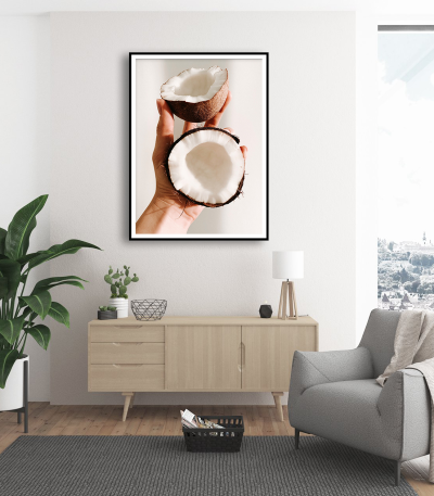 Εκτύπωση σε Αφίσα Χαρτί Coconut 1
