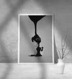 Εκτύπωση σε Αφίσα Χαρτί Black and White Minimal Art