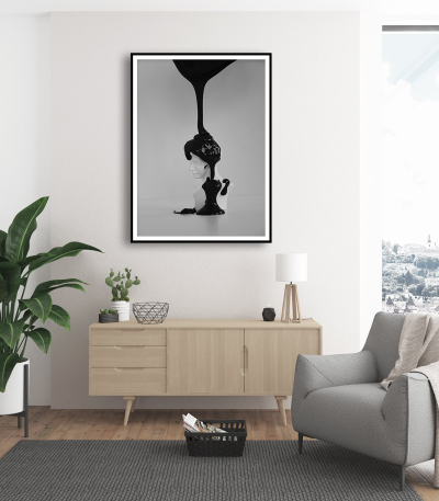 Εκτύπωση σε Αφίσα Χαρτί Black and White Minimal Art