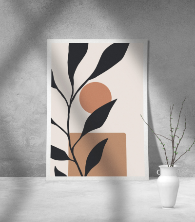 Εκτύπωση σε Αφίσα Χαρτί Abstract Art 01