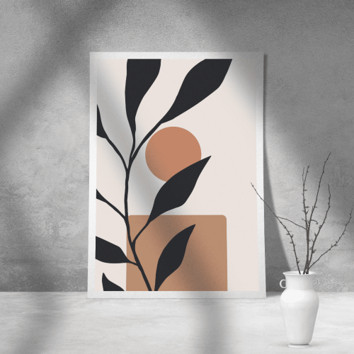 Εκτύπωση σε Αφίσα Χαρτί Abstract Art 01