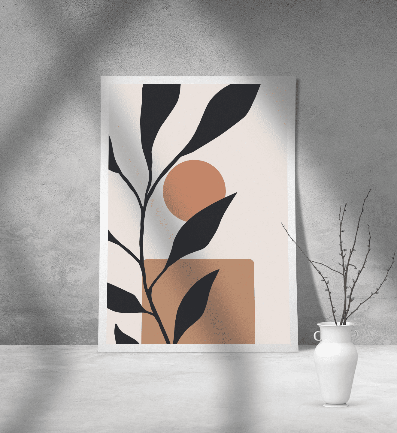Εκτύπωση σε Αφίσα Χαρτί Abstract Art 01