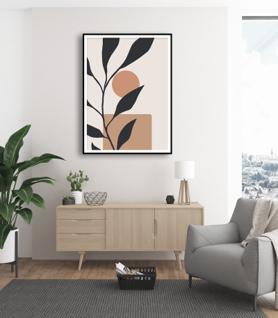 Εκτύπωση σε Αφίσα Χαρτί Abstract Art 01
