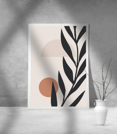 Εκτύπωση σε Αφίσα Χαρτί Abstract Art 02