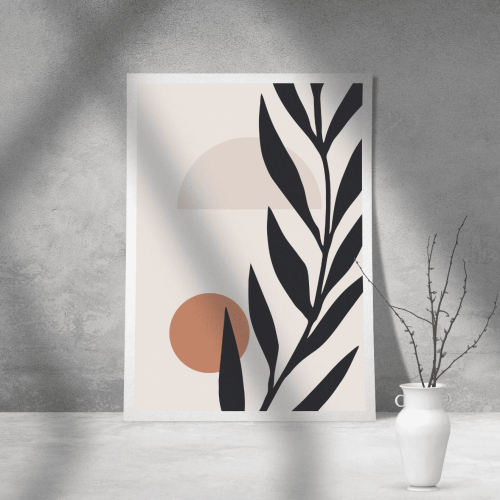 Εκτύπωση σε Αφίσα Χαρτί Abstract Art 02