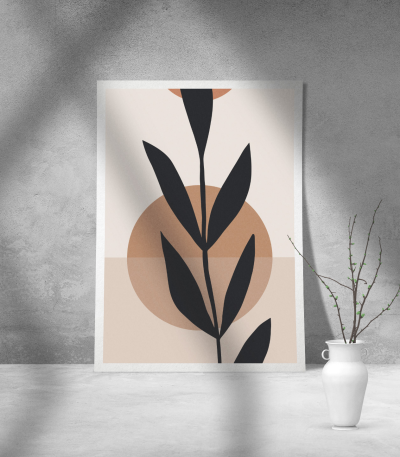 Εκτύπωση σε Αφίσα Χαρτί Abstract Art 03