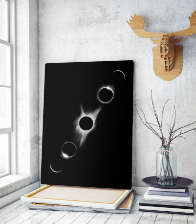 Πίνακας σε Καμβά : Full Moon
