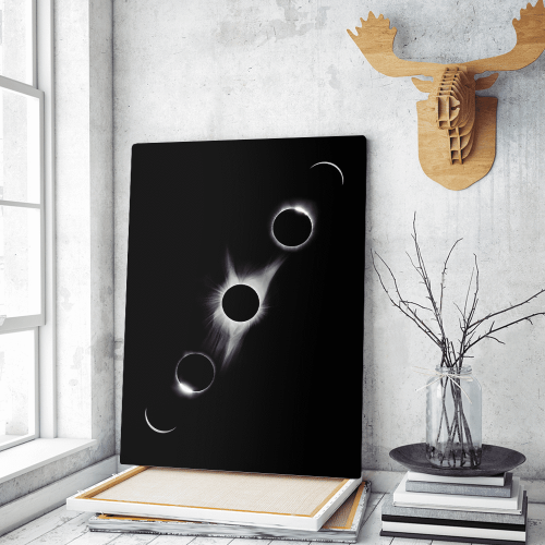 Πίνακας σε Καμβά : Full Moon
