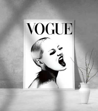 Εκτύπωση σε Αφίσα Χαρτί Vogue Cover