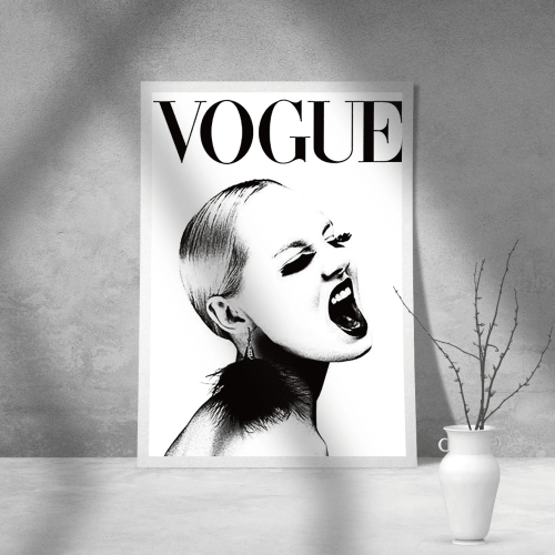Εκτύπωση σε Αφίσα Χαρτί Vogue Cover