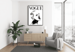 Εκτύπωση σε Αφίσα Χαρτί Vogue Cover