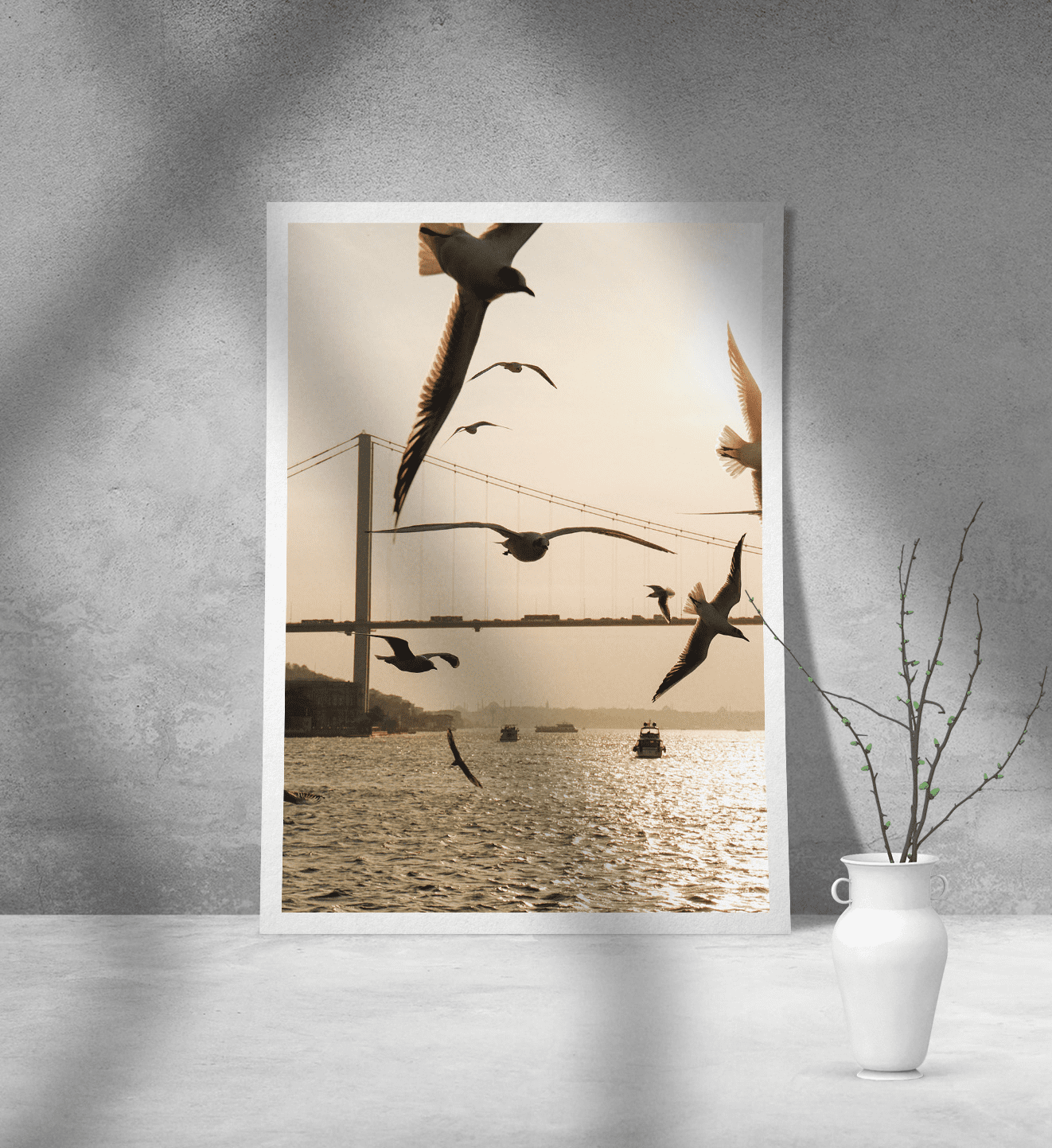 Εκτύπωση σε Αφίσα Χαρτί Gulls