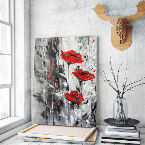 Πίνακας σε Καμβά : Tulips Art Canvas