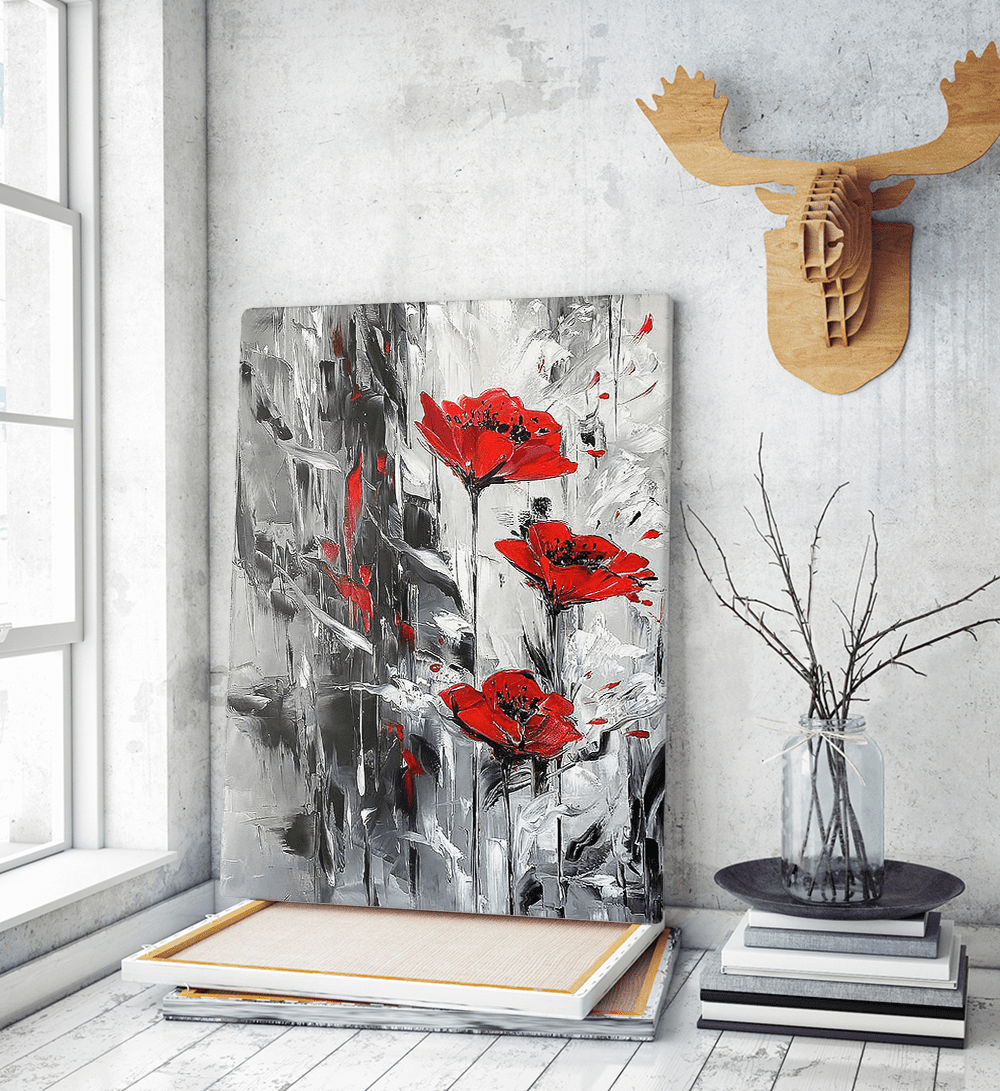 Πίνακας σε Καμβά : Tulips Art Canvas