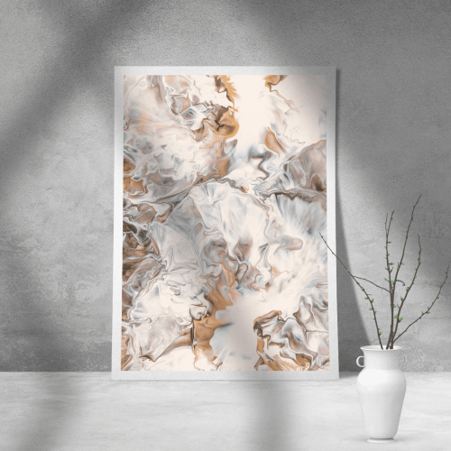 Εκτύπωση σε Αφίσα Χαρτί Abstract Painting