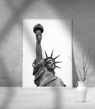 Εκτύπωση σε Αφίσα Χαρτί NY Liberty Statue