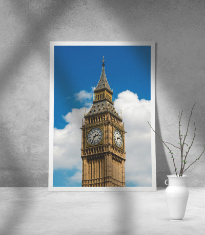 Εκτύπωση σε Αφίσα Χαρτί Big Ben