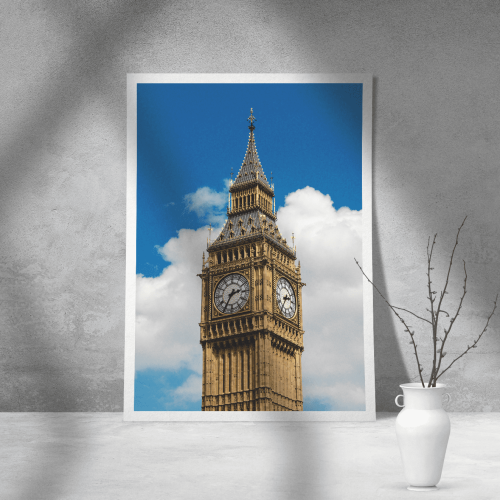 Εκτύπωση σε Αφίσα Χαρτί Big Ben