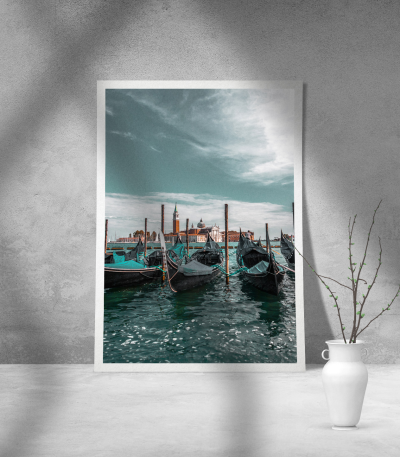 Εκτύπωση σε Αφίσα Χαρτί Gondola Marine