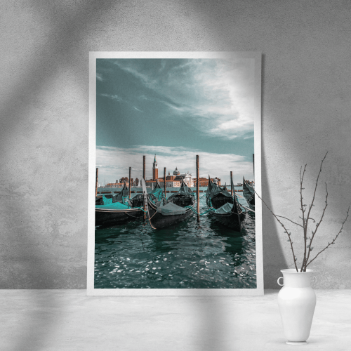 Εκτύπωση σε Αφίσα Χαρτί Gondola Marine