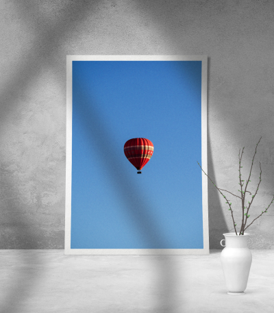 Εκτύπωση σε Αφίσα Χαρτί Hot Air Balloon