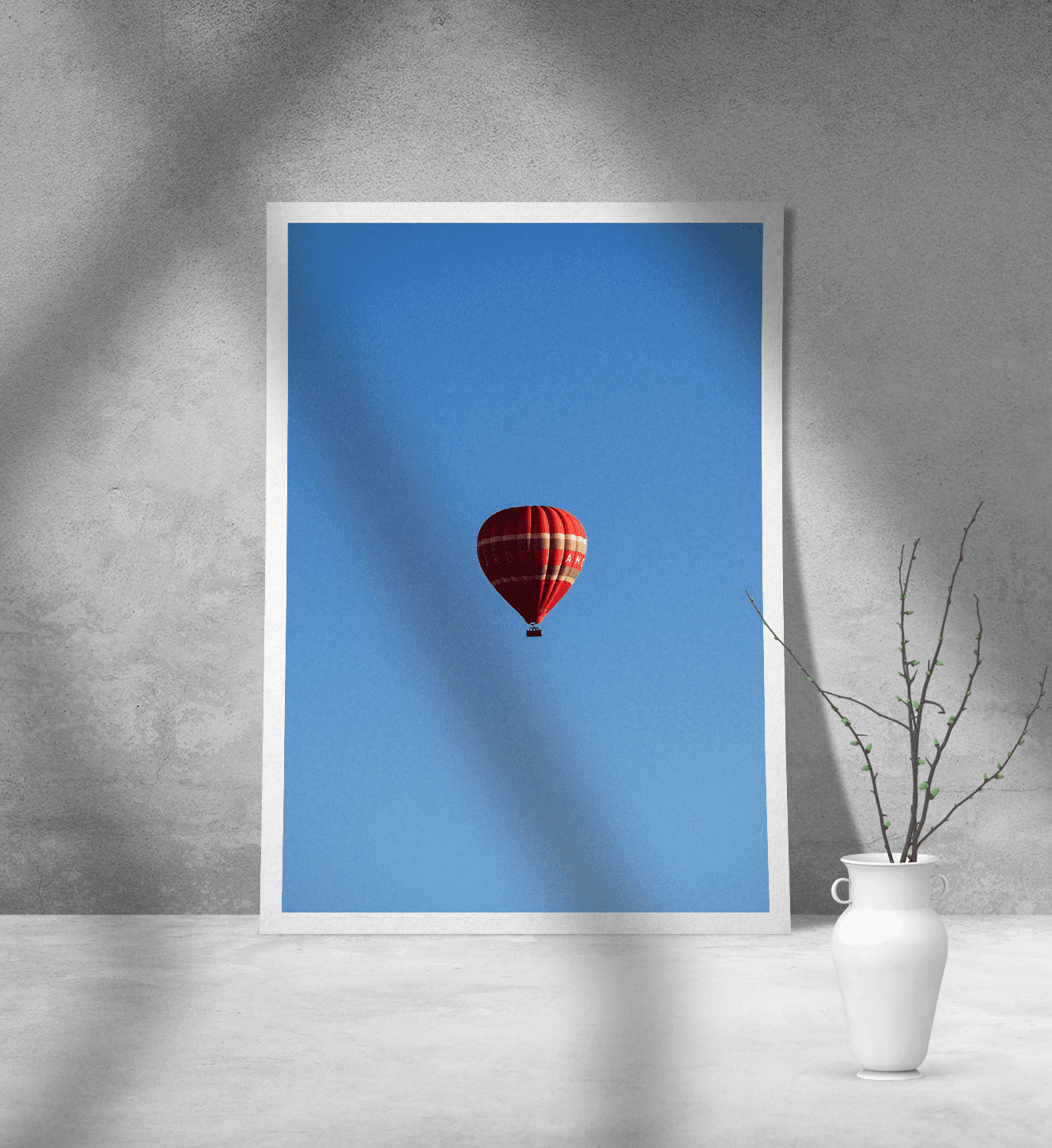 Εκτύπωση σε Αφίσα Χαρτί Hot Air Balloon
