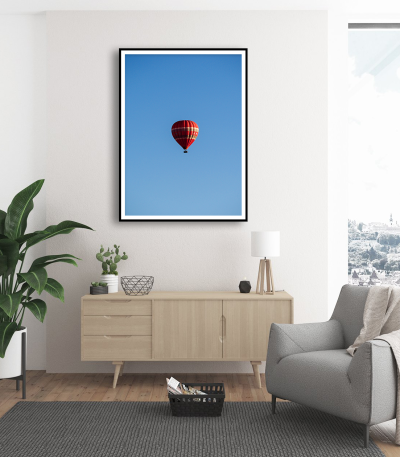 Εκτύπωση σε Αφίσα Χαρτί Hot Air Balloon