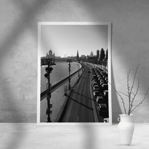 Εκτύπωση σε Αφίσα Χαρτί BNW Bridge