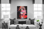 Πίνακας σε Καμβά : Abstract Portrait Lady
