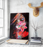 Πίνακας σε Καμβά : Abstract Portrait Lady