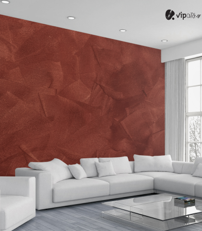 Αυτοκόλλητη Ταπετσαρία Τοίχου 3d : Tandoori Color Texture