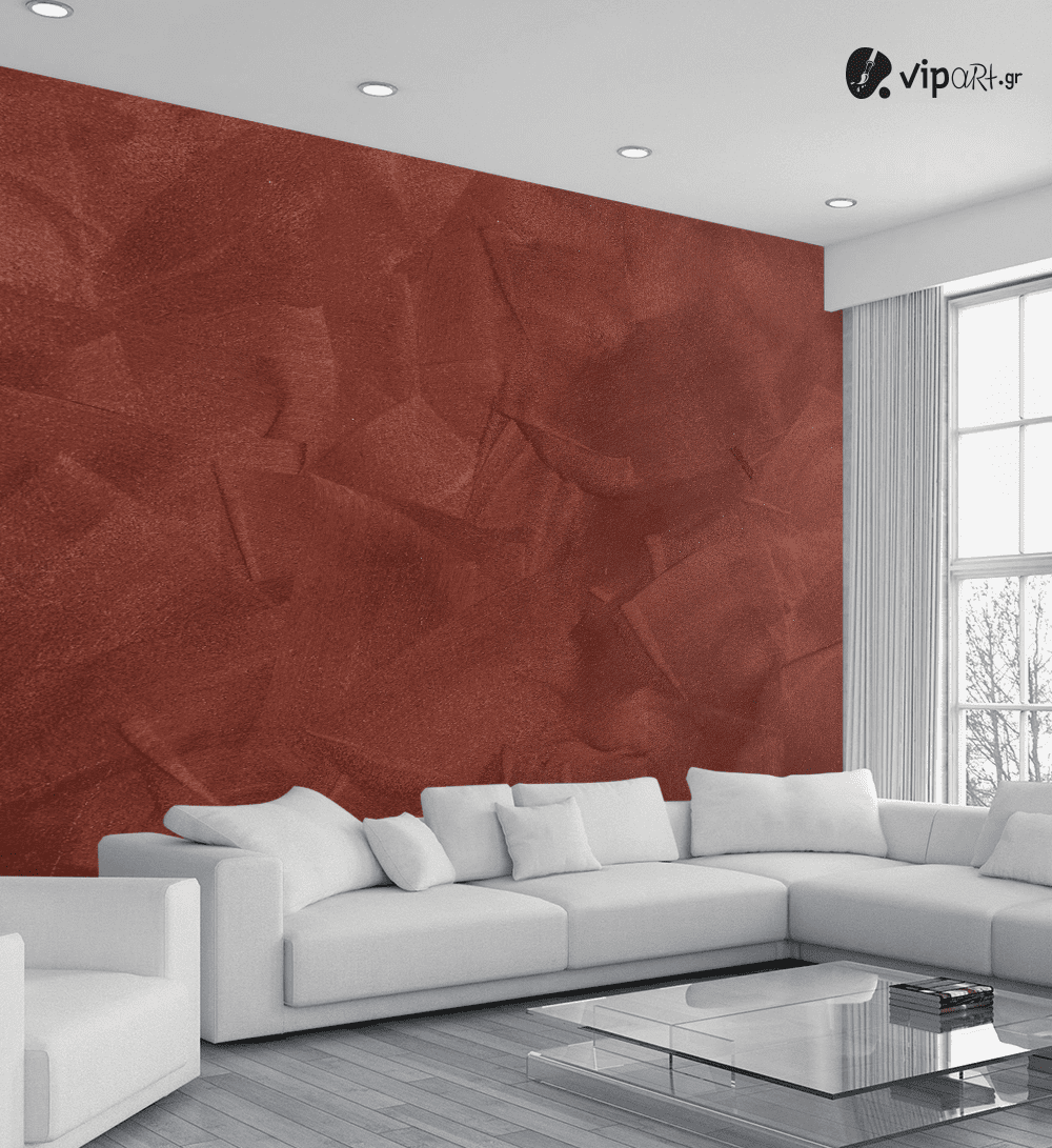 Αυτοκόλλητη Ταπετσαρία Τοίχου 3d : Tandoori Color Texture