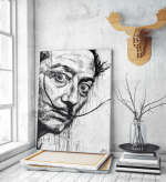 Πίνακας σε Καμβά : Dali Graffiti Portrait