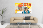 Σύνθεση με πίνακες Καμβάδες : Art of Cuban people - 2 Τεμάχια 70x 50