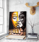 Πίνακας σε Καμβά : Surrealism makeup art