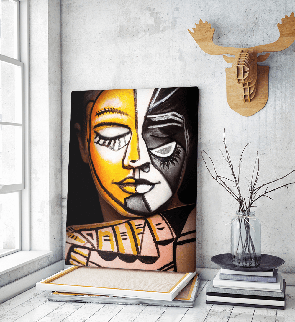 Πίνακας σε Καμβά : Surrealism makeup art Πίνακας σε Καμβά : Surrealism makeup art