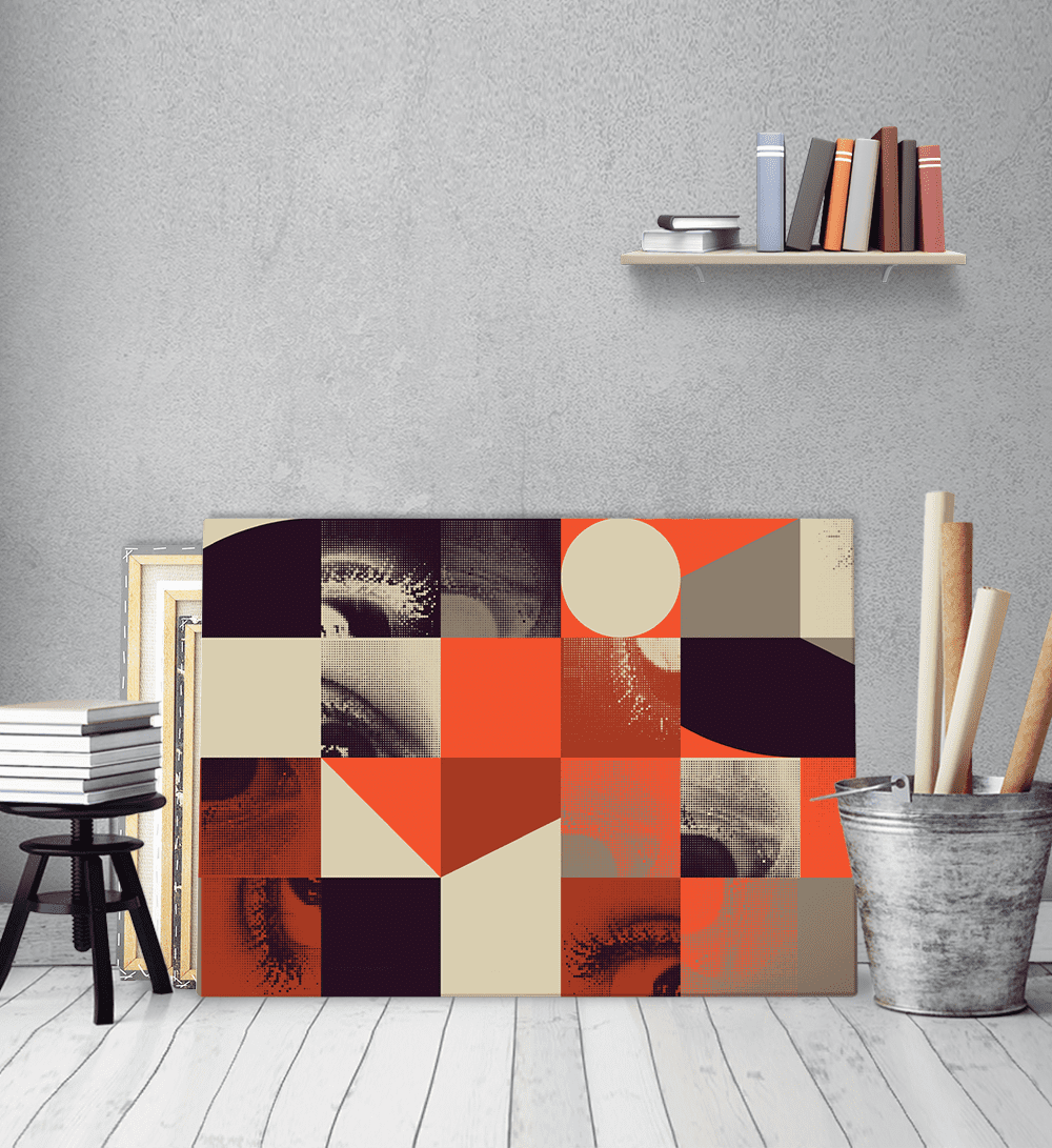 Πίνακας σε Καμβά : Graphic Design