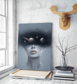 Πίνακας σε Καμβά : Fantasy Lady In Space
