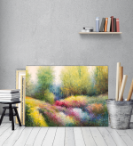 Πίνακας σε Καμβά : colorful abstract canvas